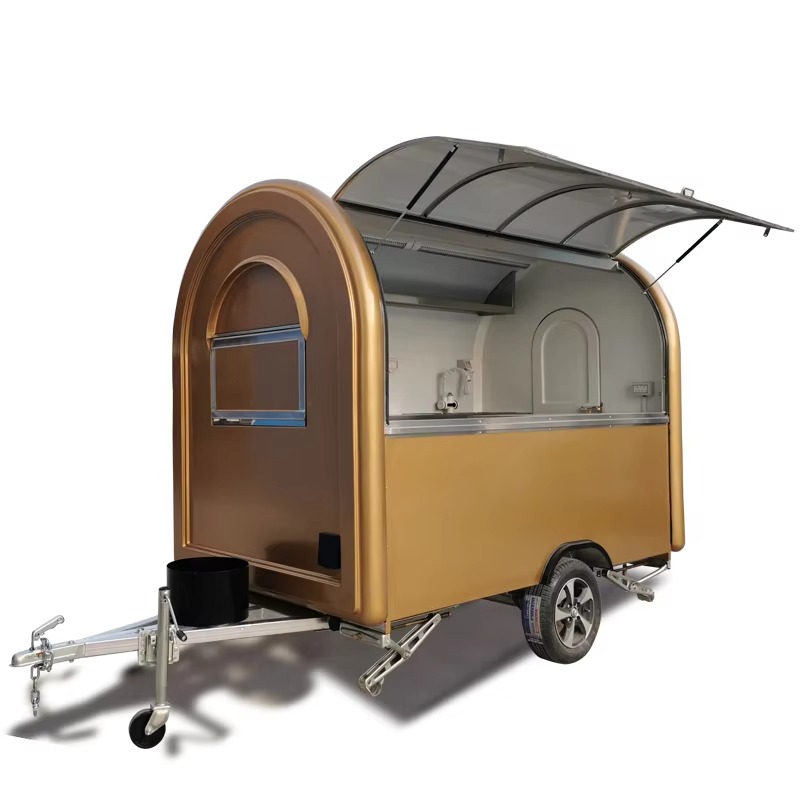 Food Truck With Snacks - شاحنات طعام متنقلة، عربات قهوة، عربات