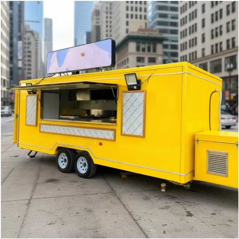 عربة طعام متنقلة متعددة الوظائ - مراجعة Food Truck With Snacks وسعره