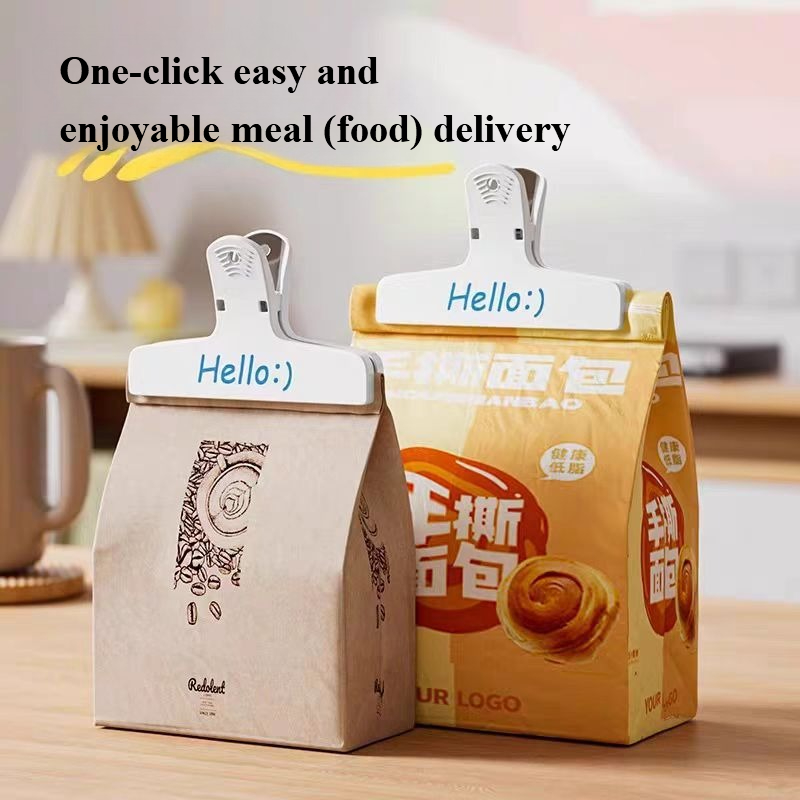 مشابك غلق مغناطيسية لملصقات ال - مراجعة Food Snacks Label وسعره