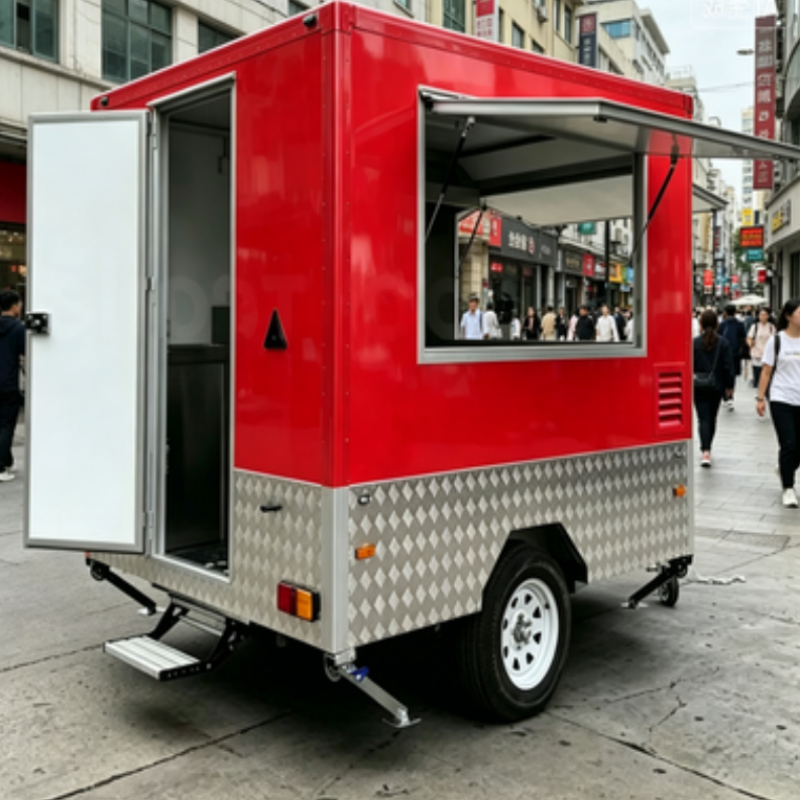 عربات متنقلة لبيع الوجبات السر - مراجعة Food Truck With Snacks وسعره