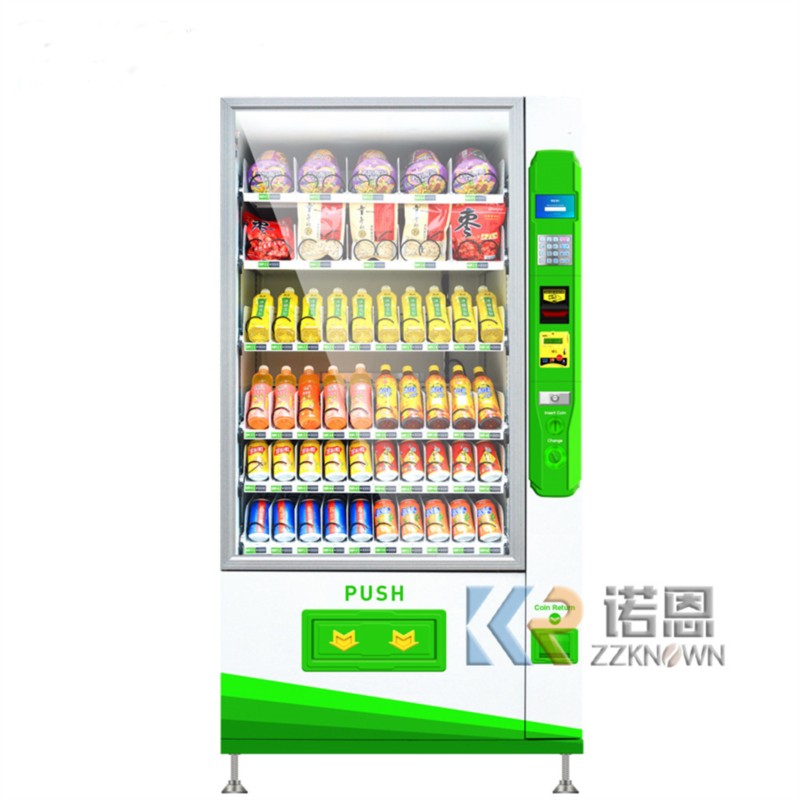 ماكينة بيع المشروبات والوجبات  - مراجعة Snacks Food In Us وسعره