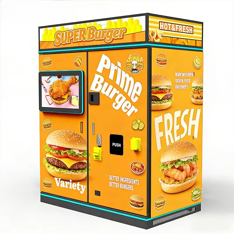 آلة بيع الوجبات السريعة المخصص - مراجعة Snacks Food In Us وسعره