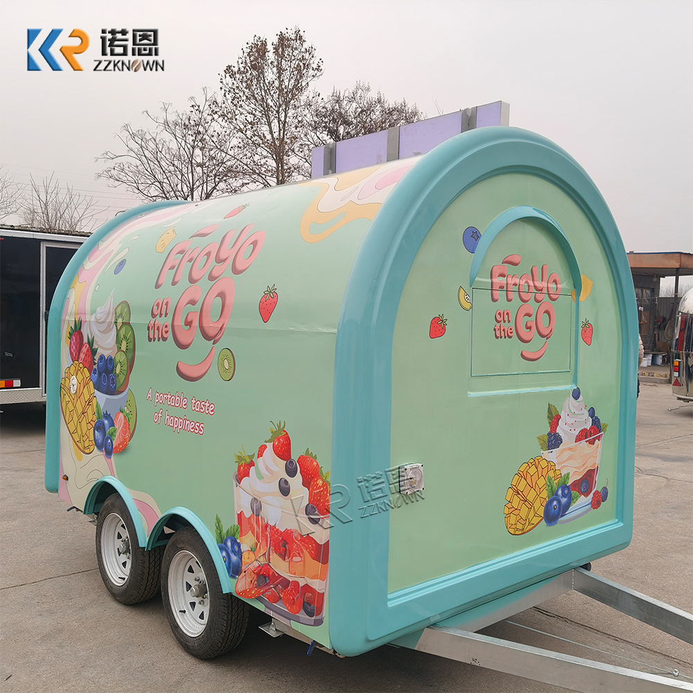 عربة طعام متنقلة مخصصة، مطبخ م - مراجعة Food Truck With Snacks وسعره