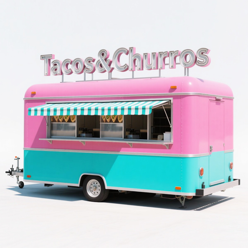 عربة طعام كهربائية متعددة الوظ - مراجعة Food Truck With Snacks وسعره
