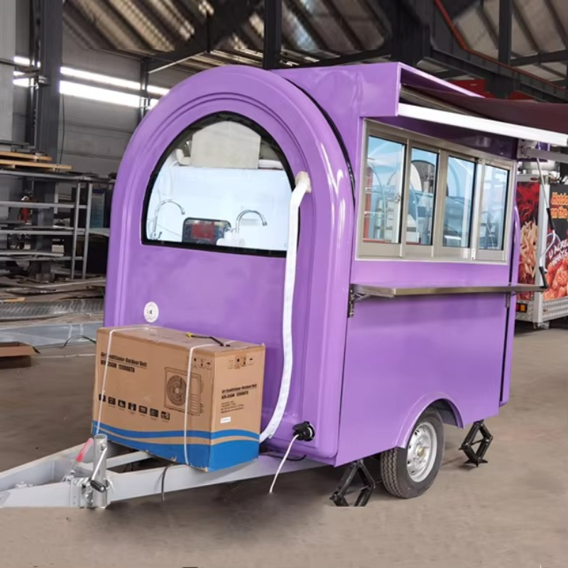 عربة هوت دوج متنقلة متعددة الو - مراجعة Food Truck With Snacks وسعره